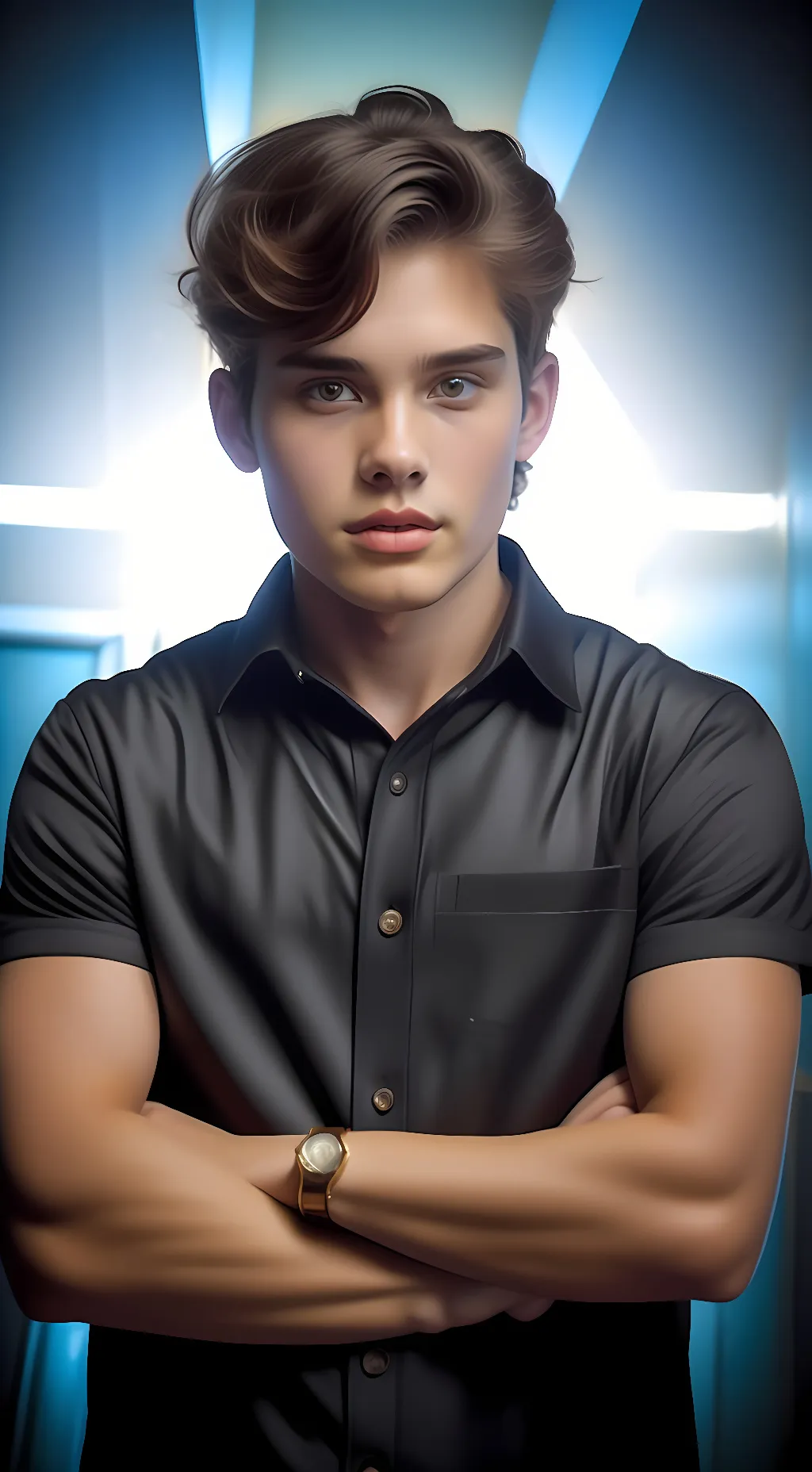 ai character: colby brock background