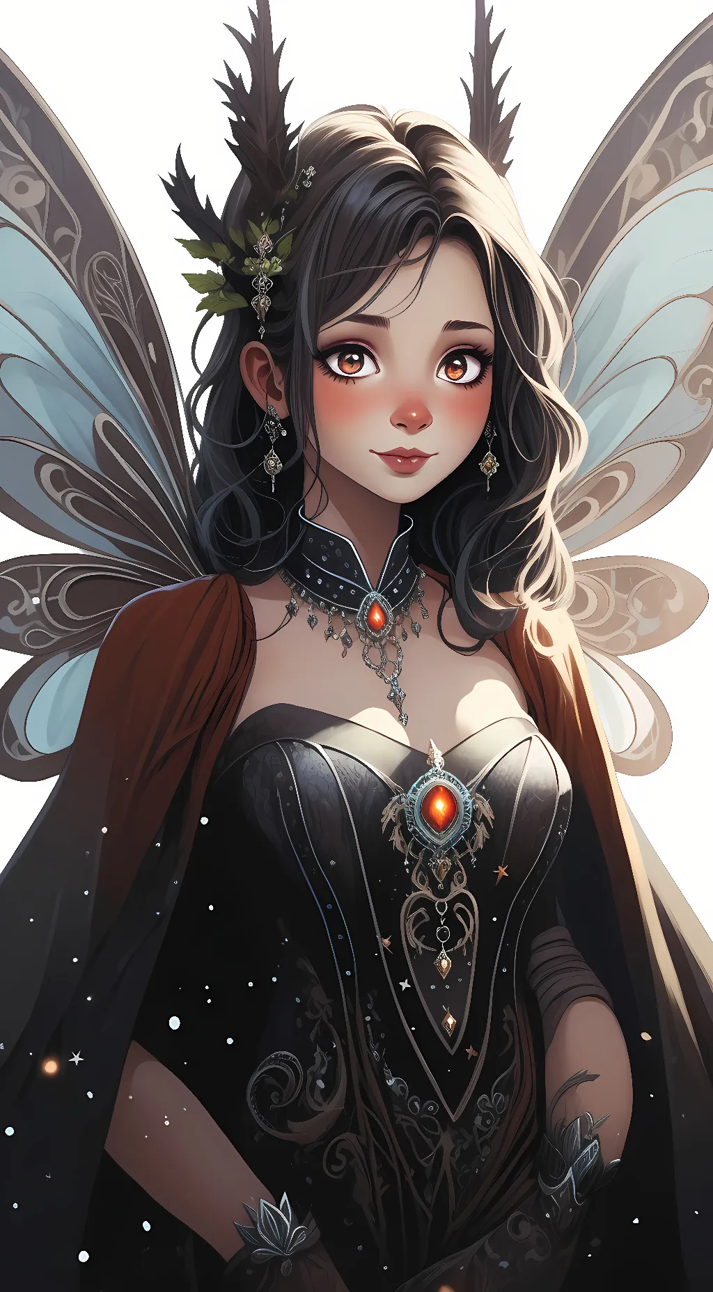 ai character: Aurora background