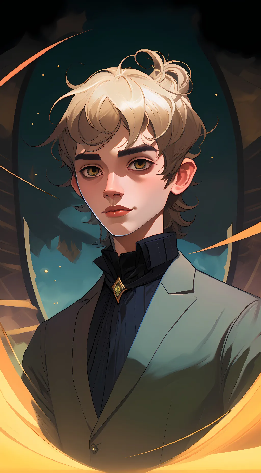 ai character: i copy you  background