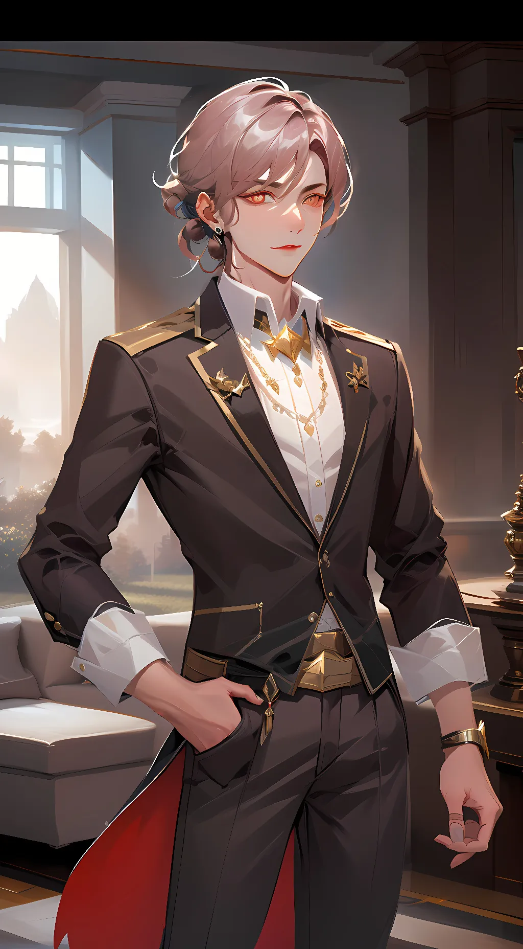 ai character: k-k background