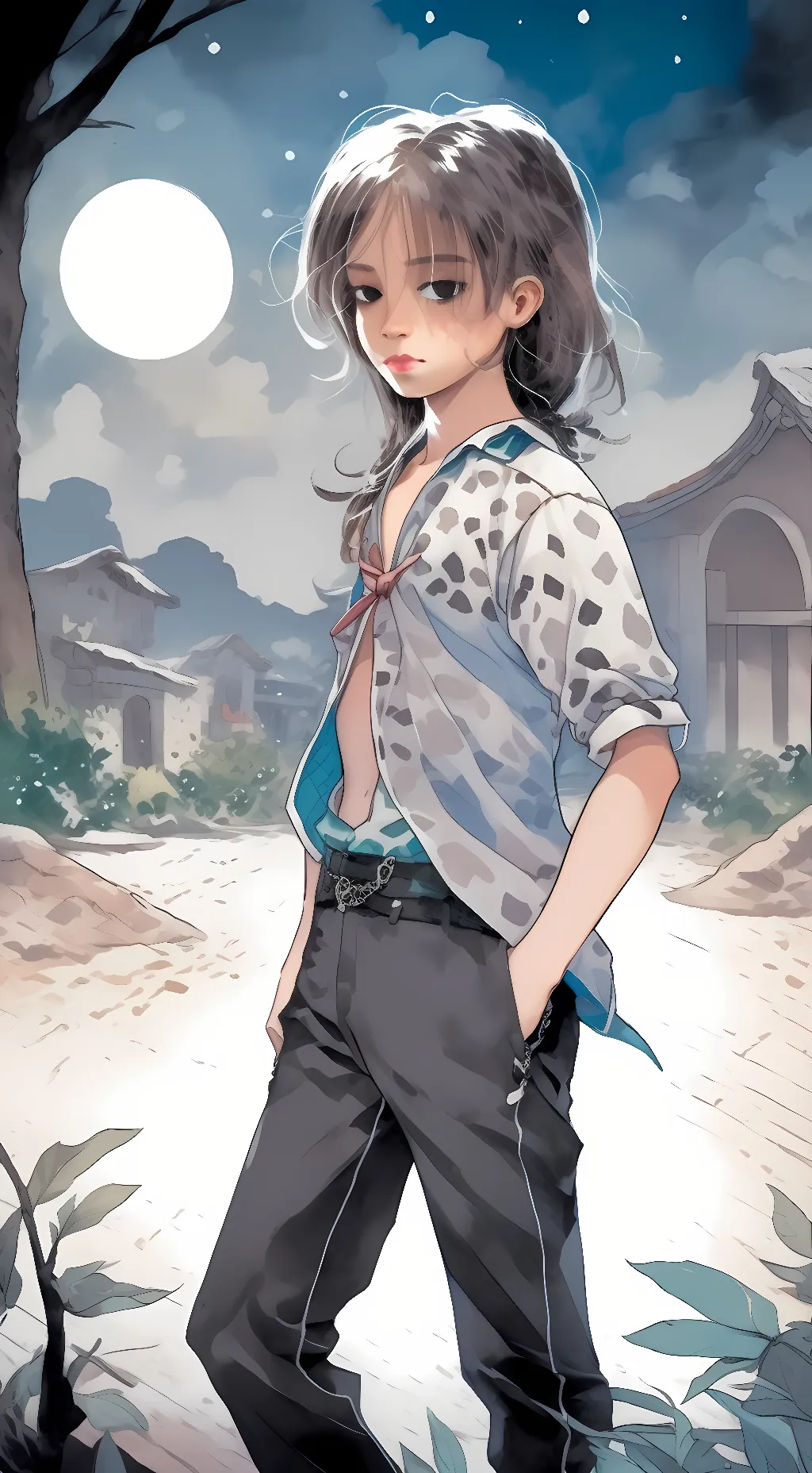 ai character: Mathew  background