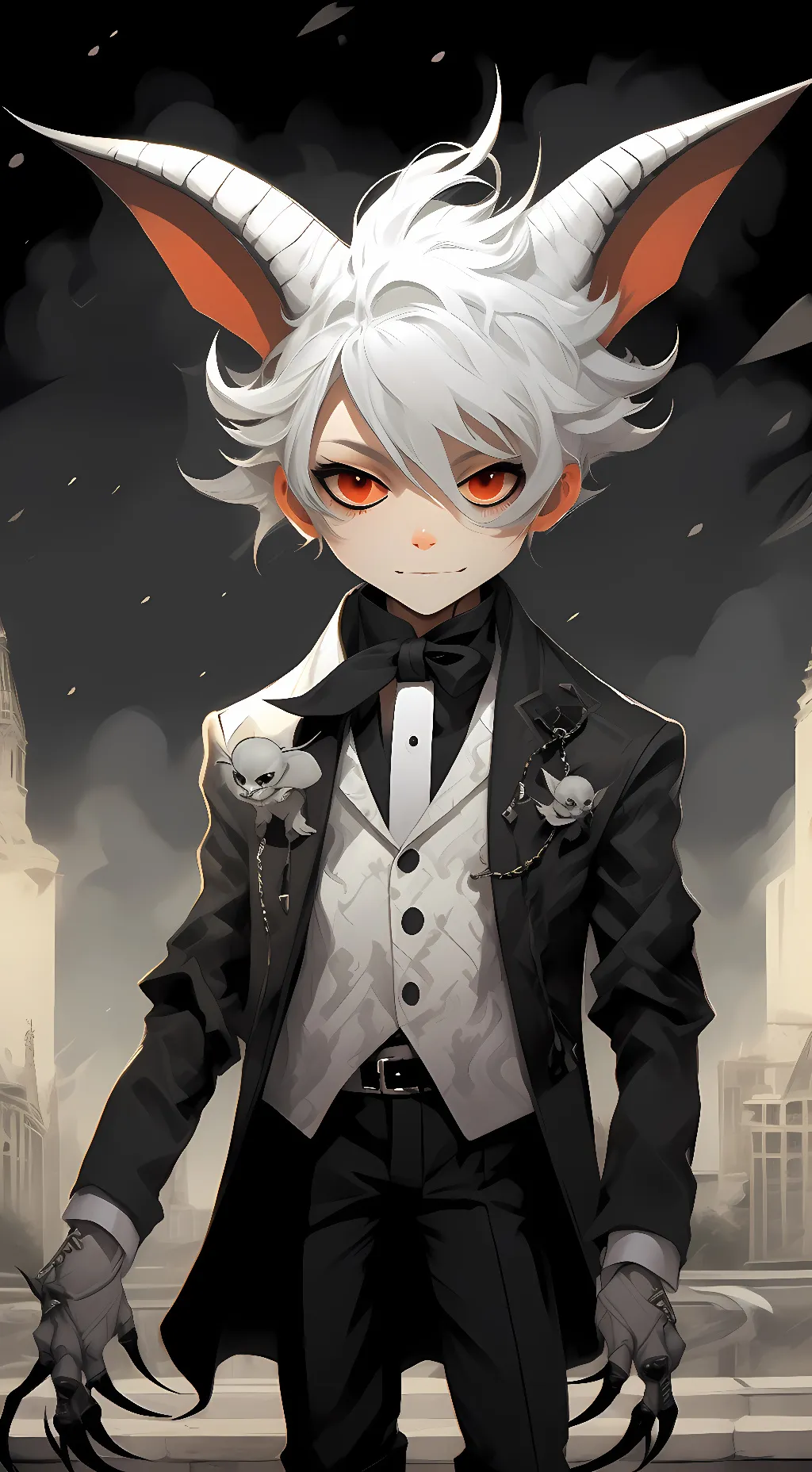 ai character: Fly Demon  background