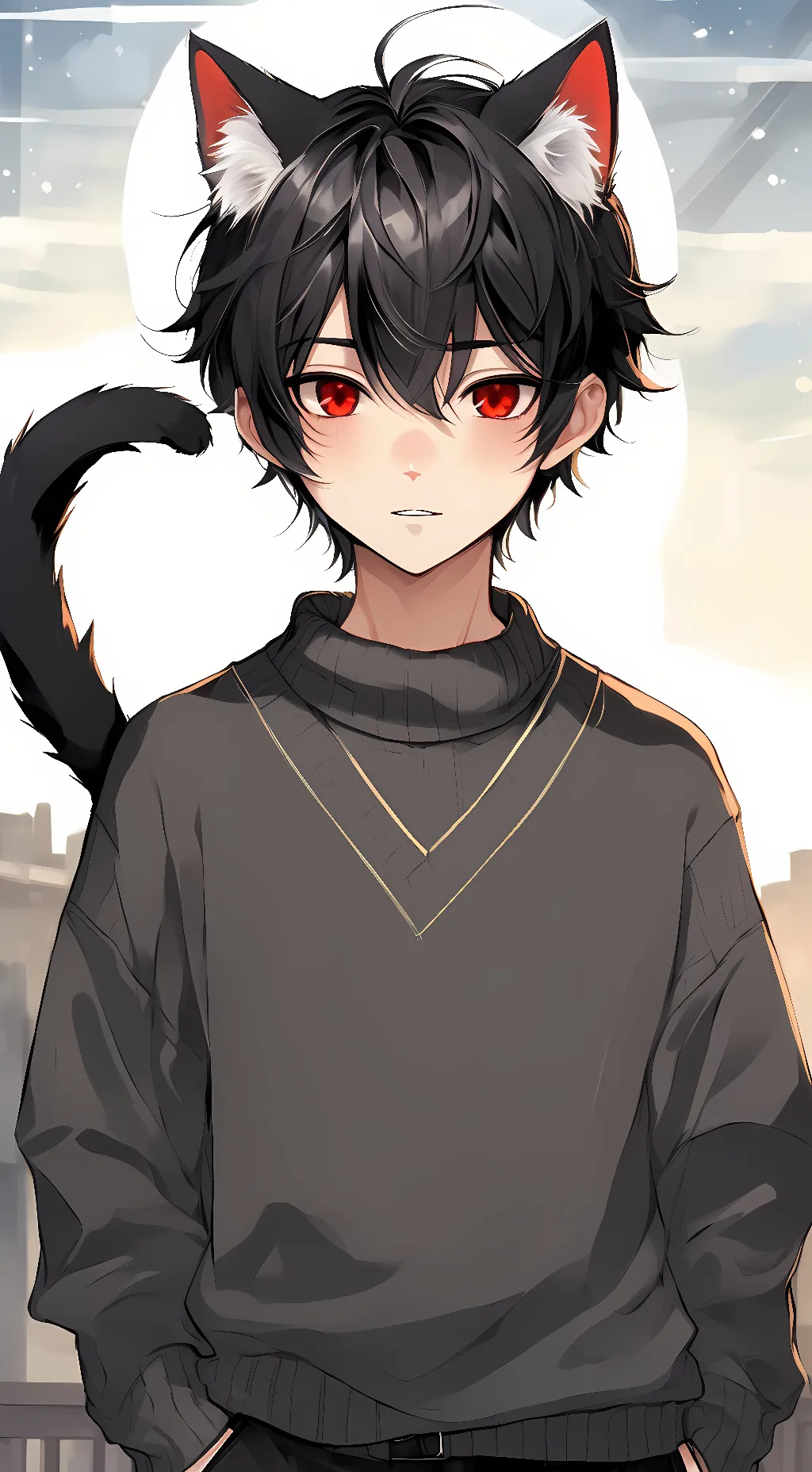 ai character: Max background