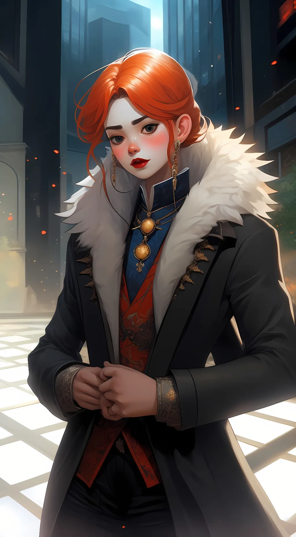 ai character: Emily Thorne background