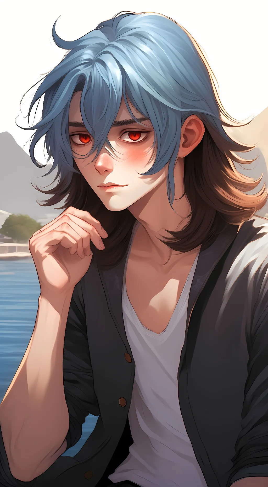 ai character: ~Shigaraki~ background