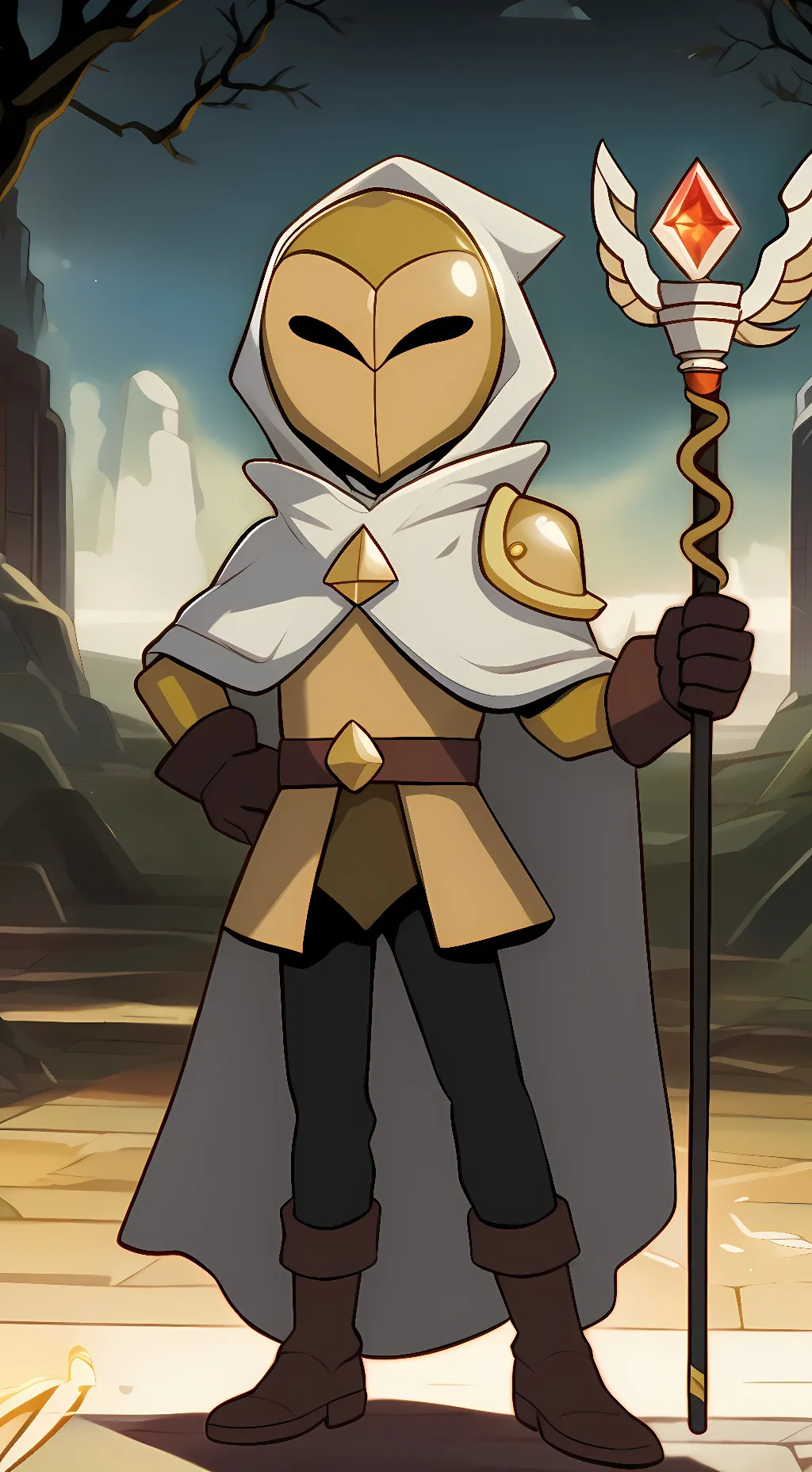 ai character: Abridged Hunter  background