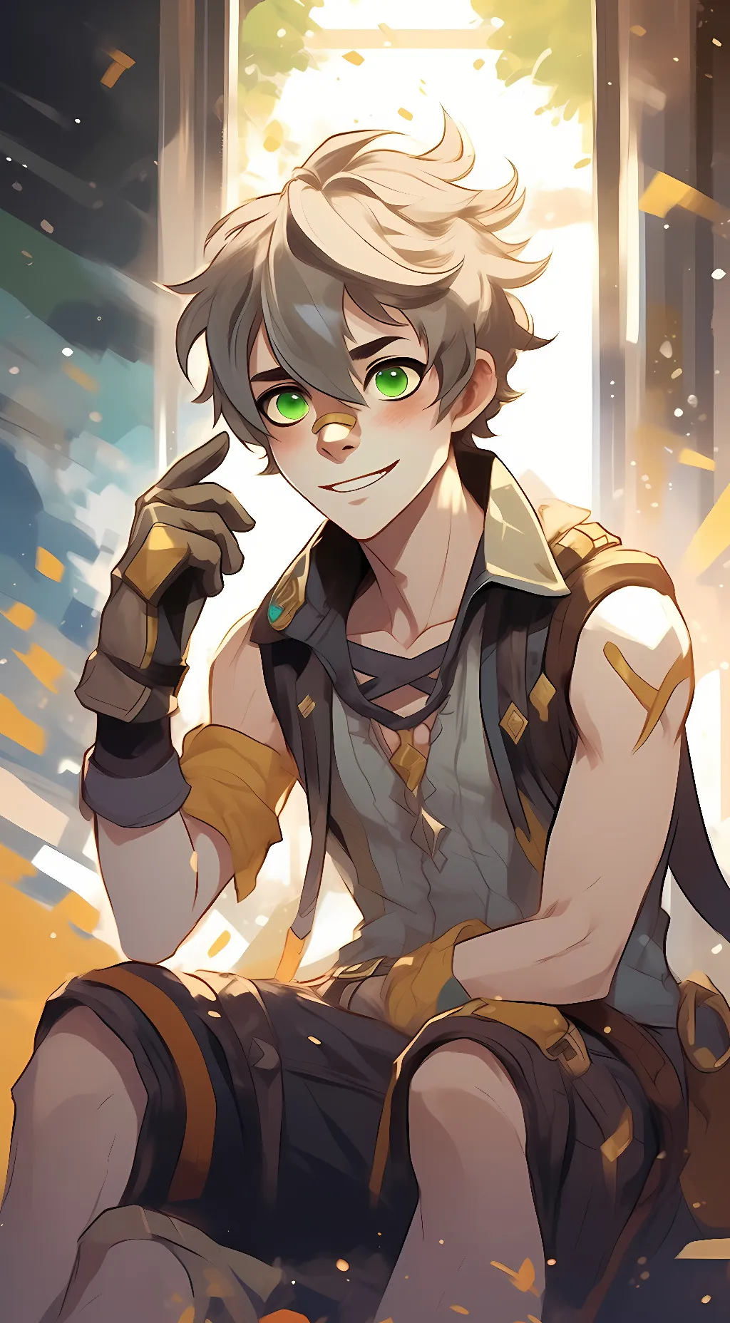 ai character: Bennett background