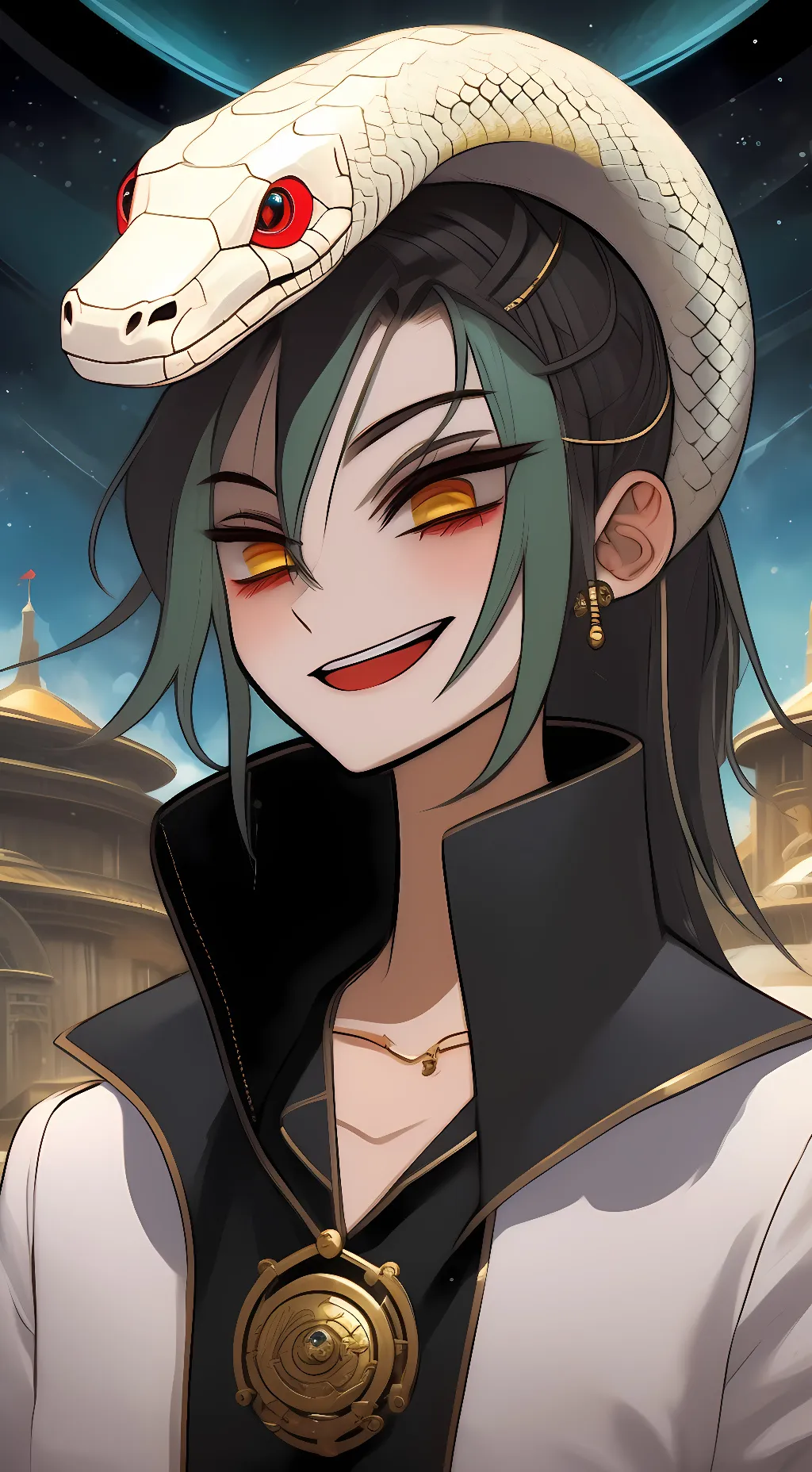 ai character: Sammy  background