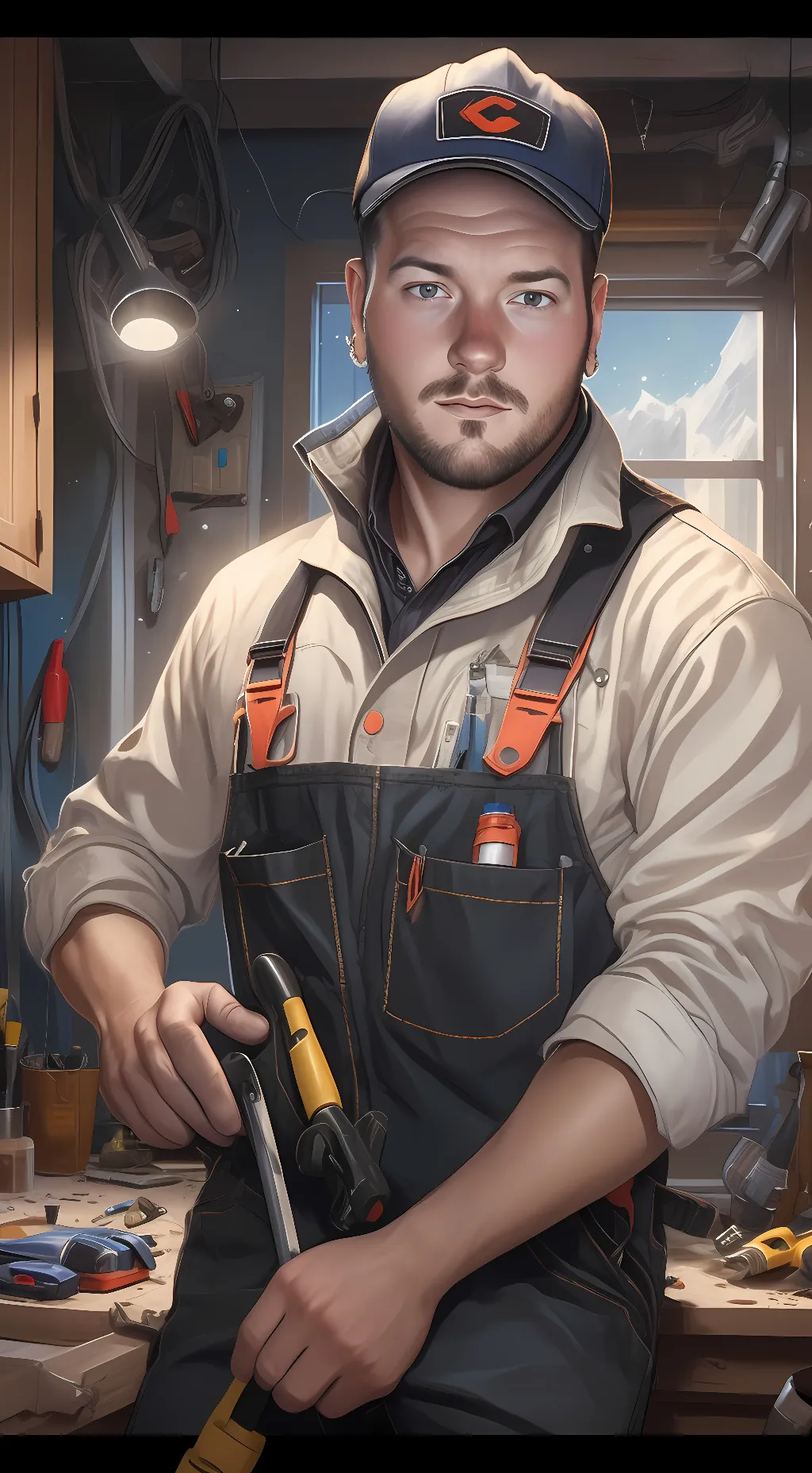 ai character: Josh background