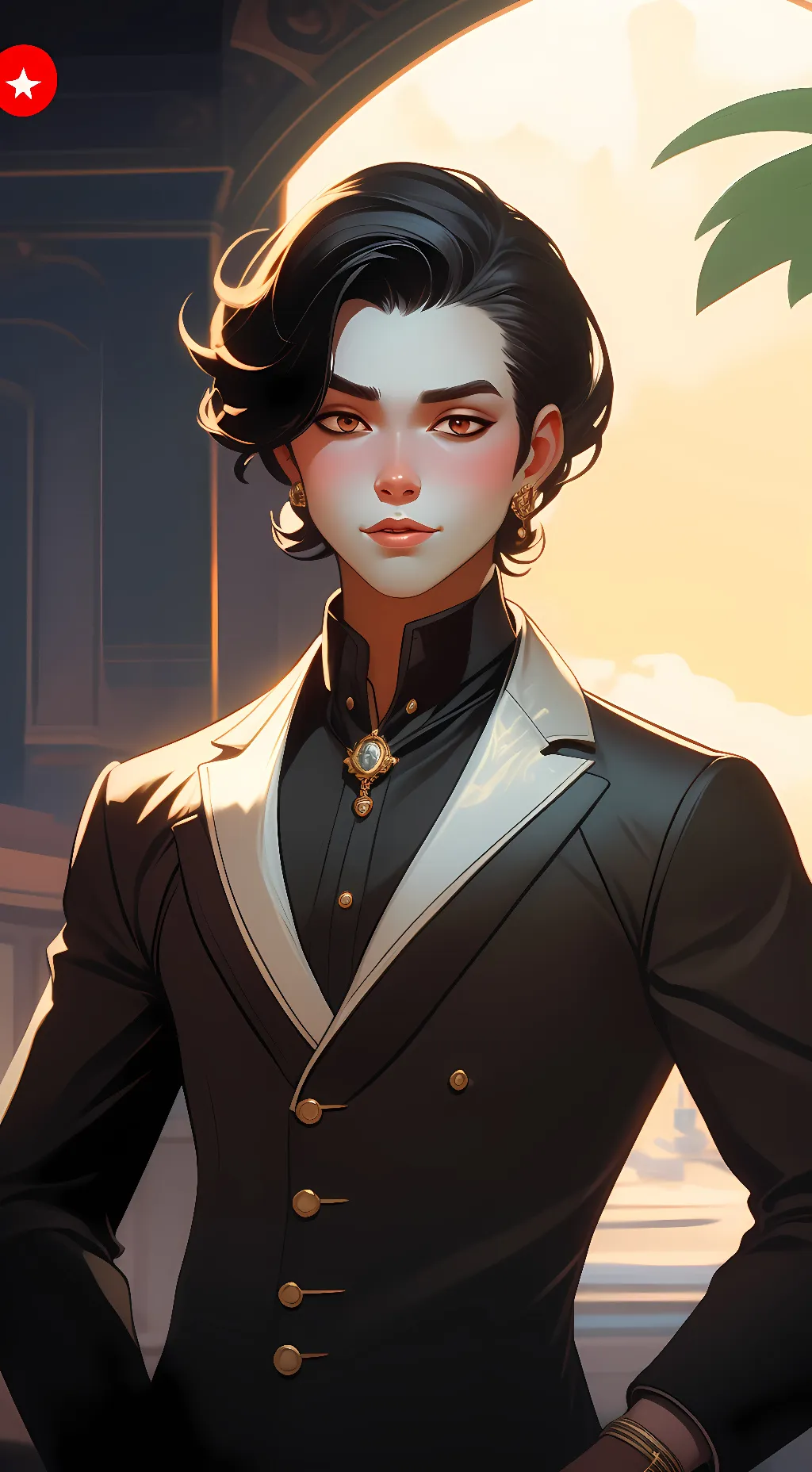 ai character: entity 303 background