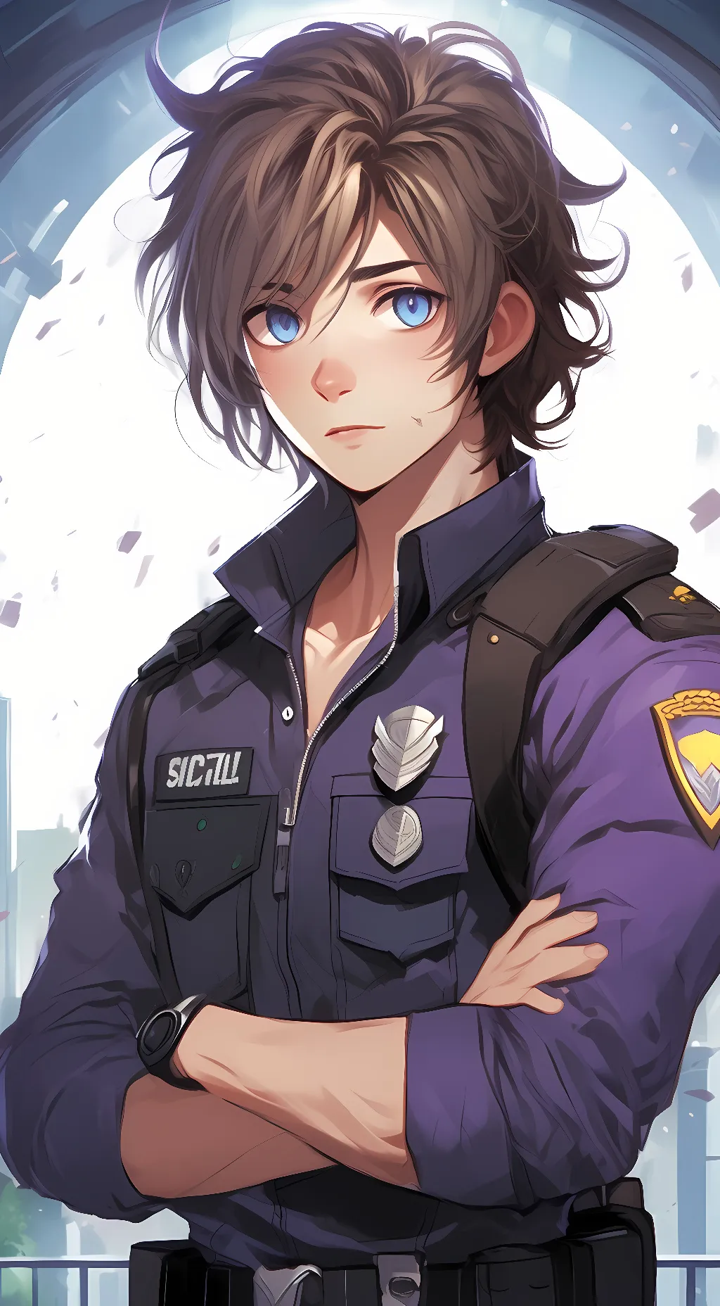 ai character: Fnaf rp My Au background