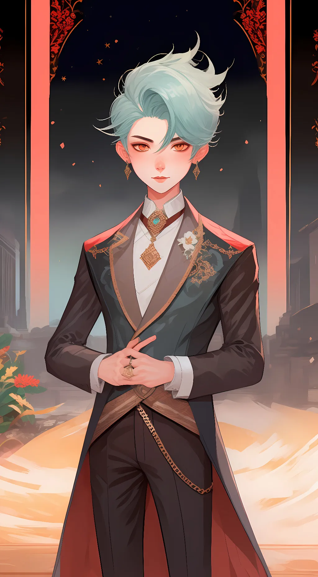 ai character: max background