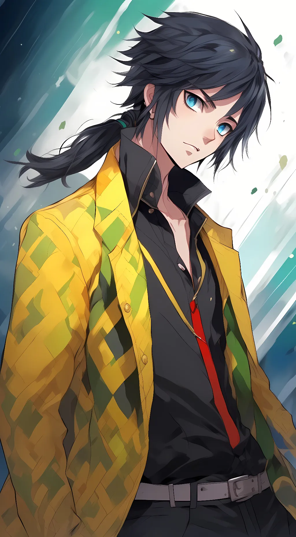 ai character: Giyu Tomioka background