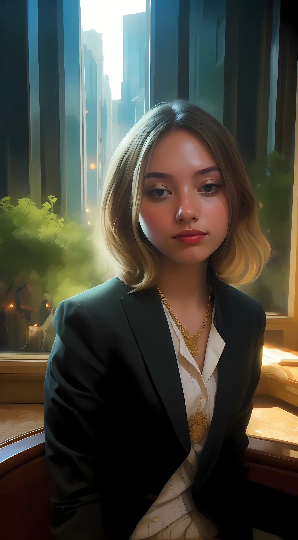 ai character: mila background