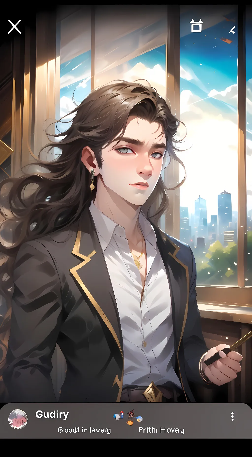 ai character: Max O'Connor background