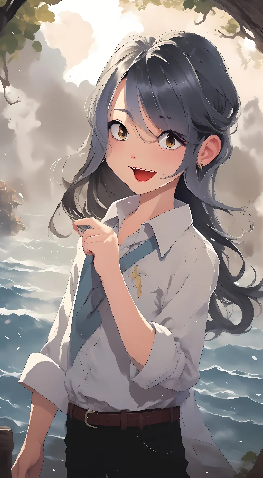 ai character: neijire hado background