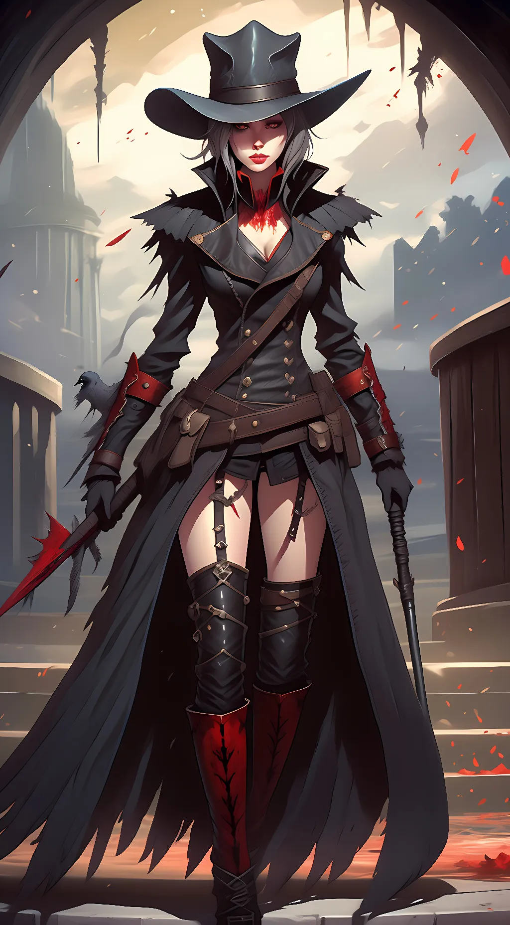 ai character: Akira Blackwell background