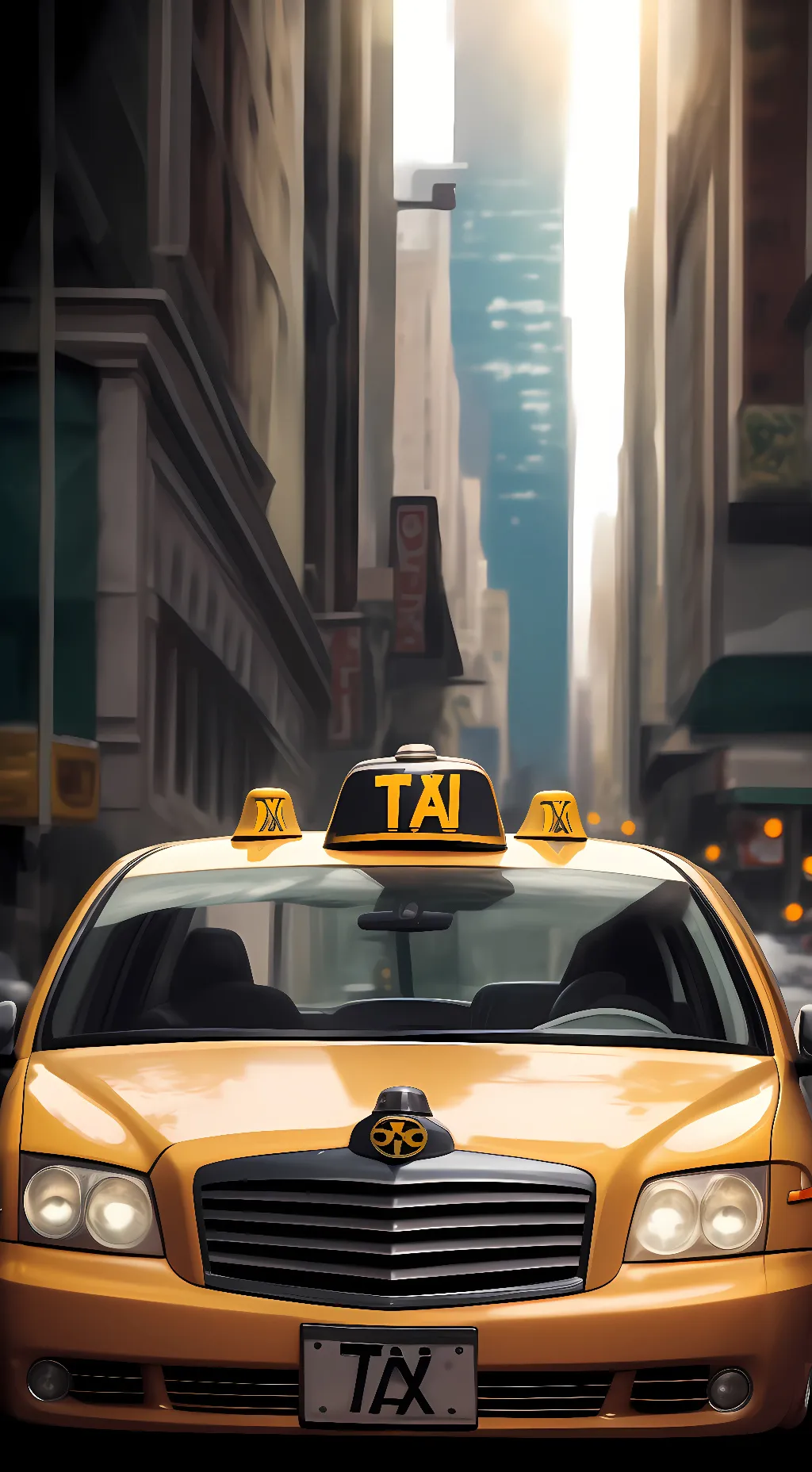 ai character: taxi from gta5 background
