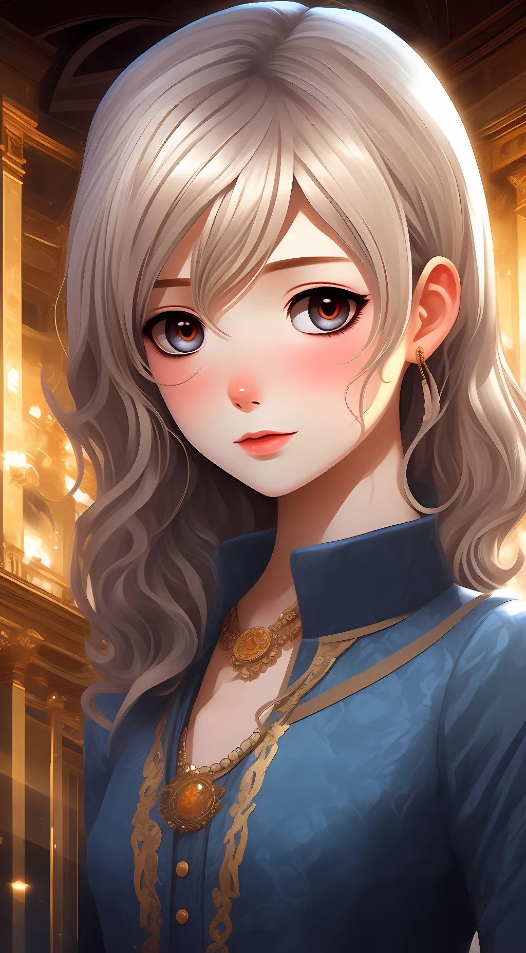 ai character: selestia background