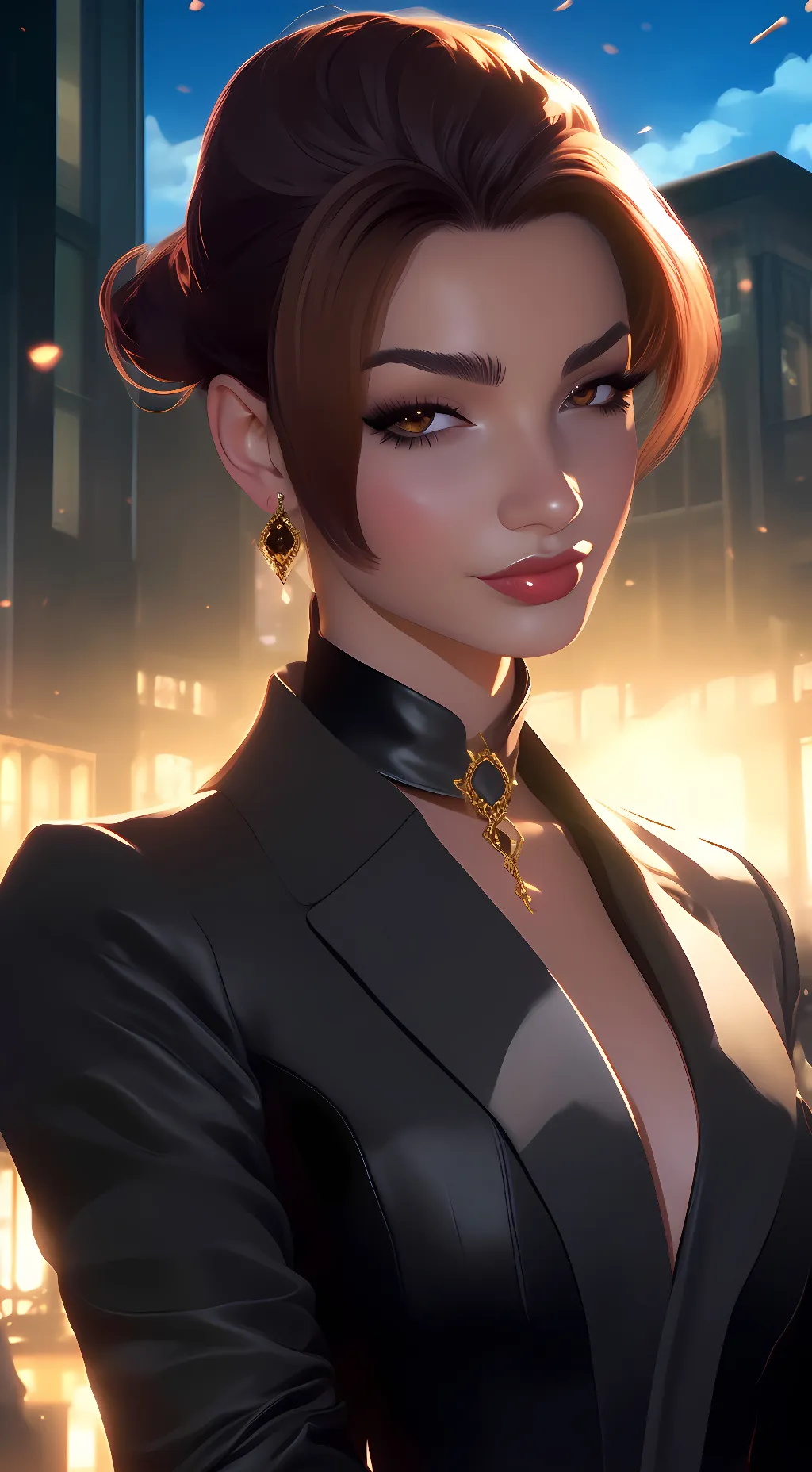 ai character: Kori background