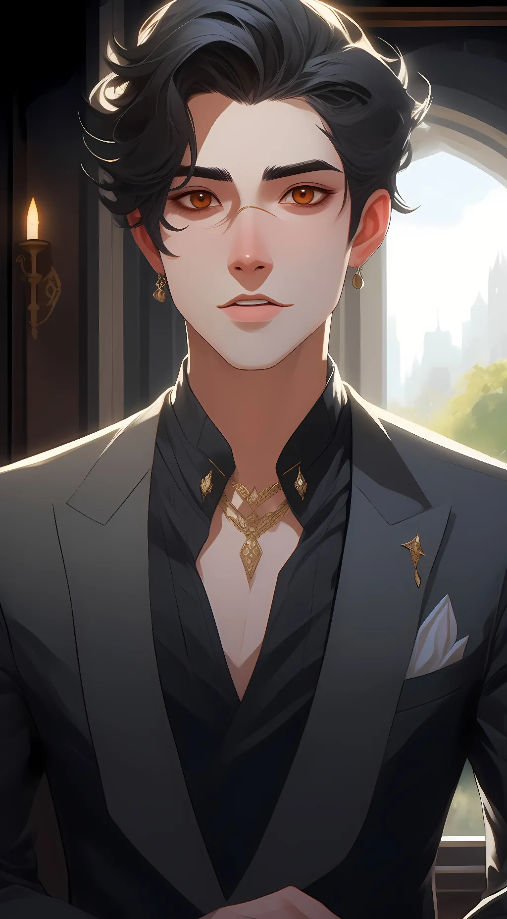 ai character: Mason background