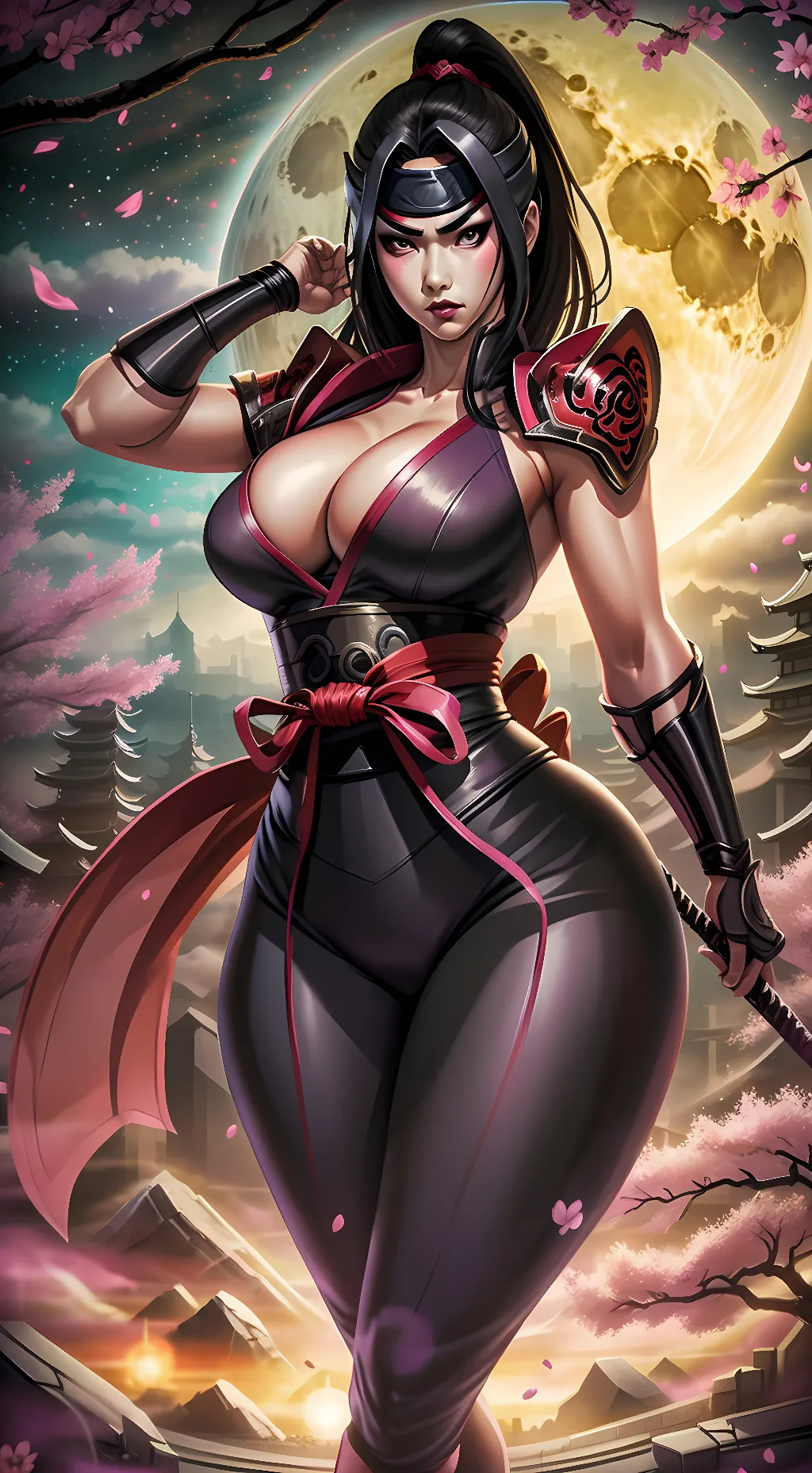 ai character: Fatal Shadow background