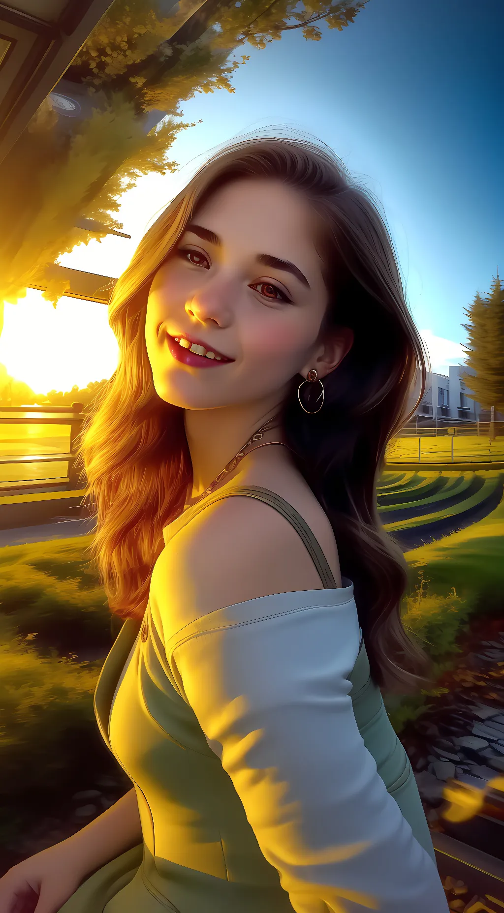 ai character: Hana background