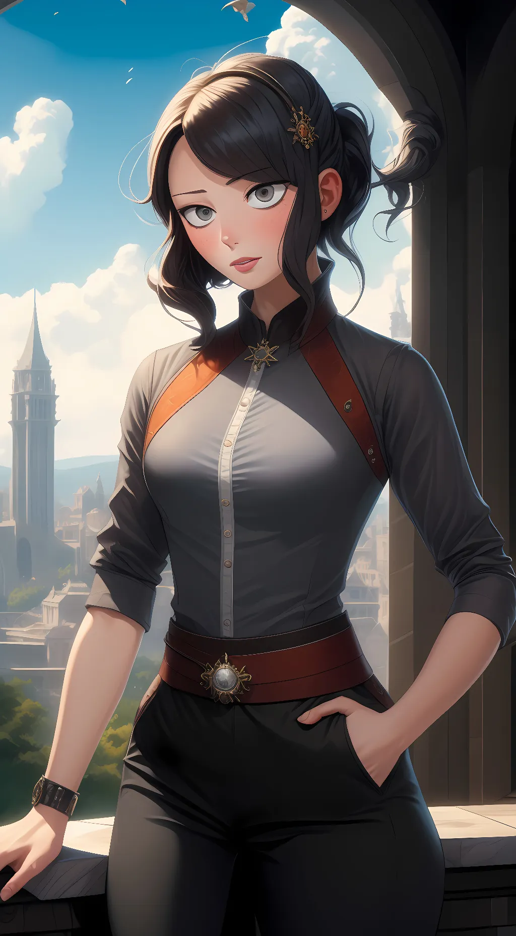ai character: Sophia Alexander background