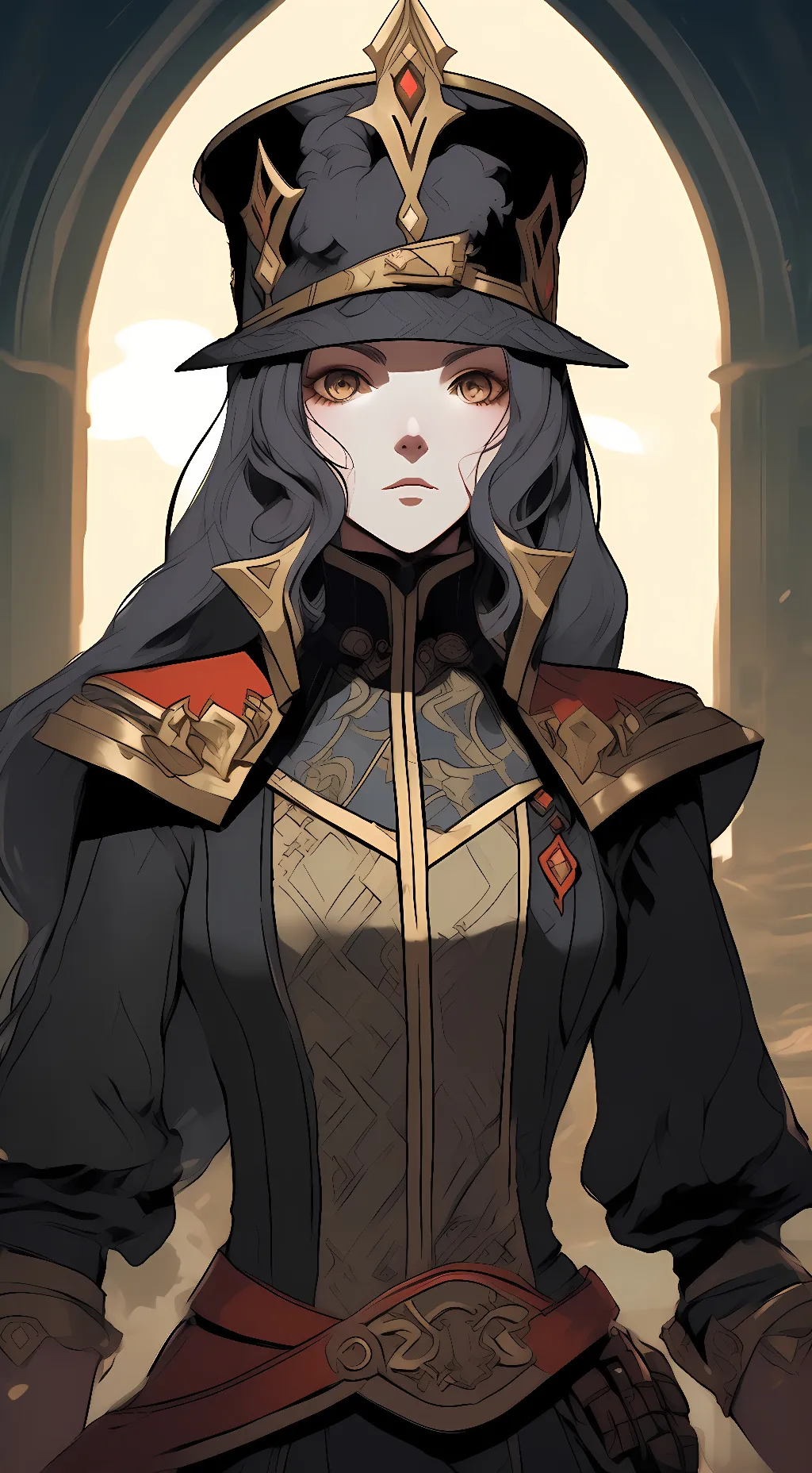 ai character: Mòrag Ladair background