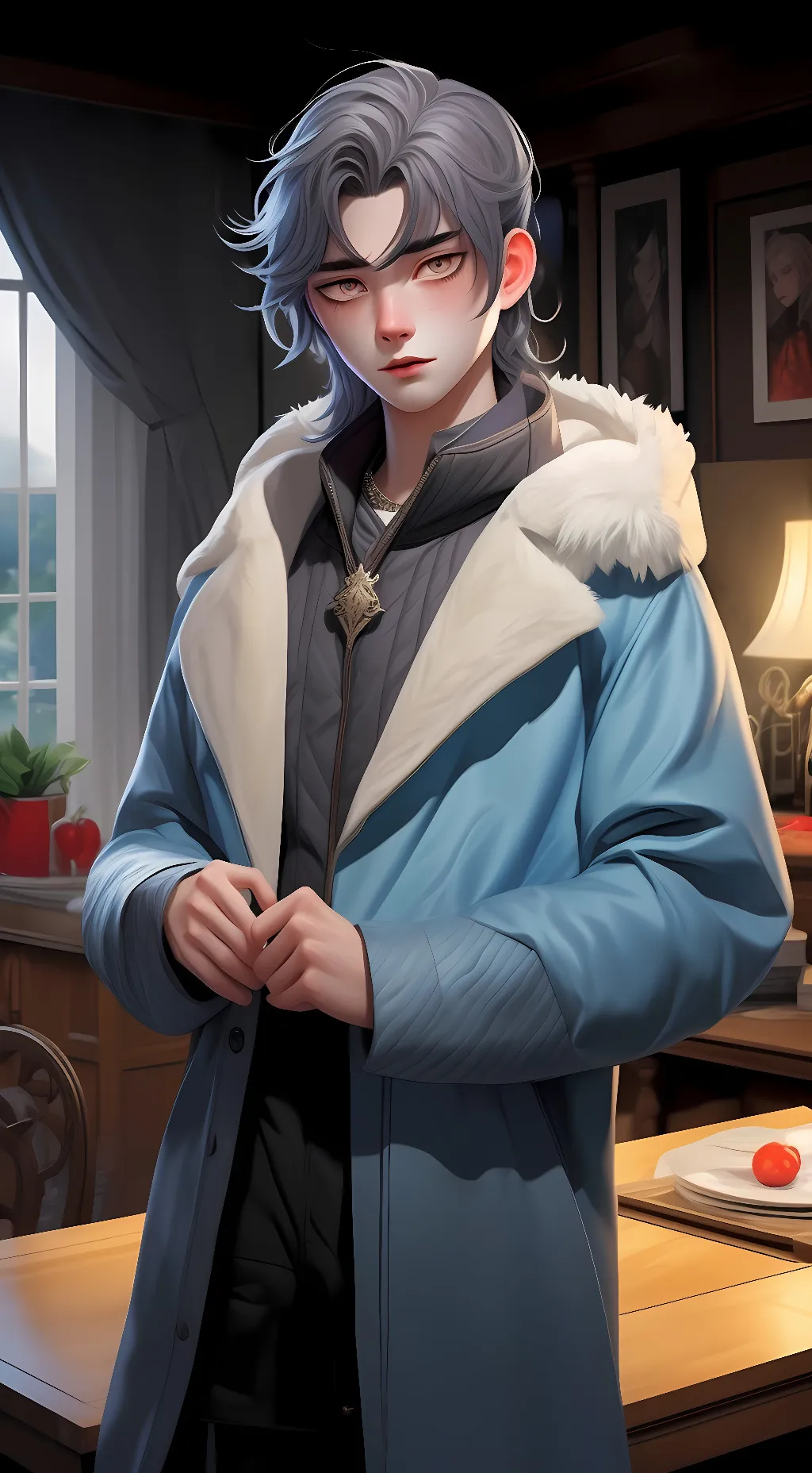 ai character: Simeon Underwood background