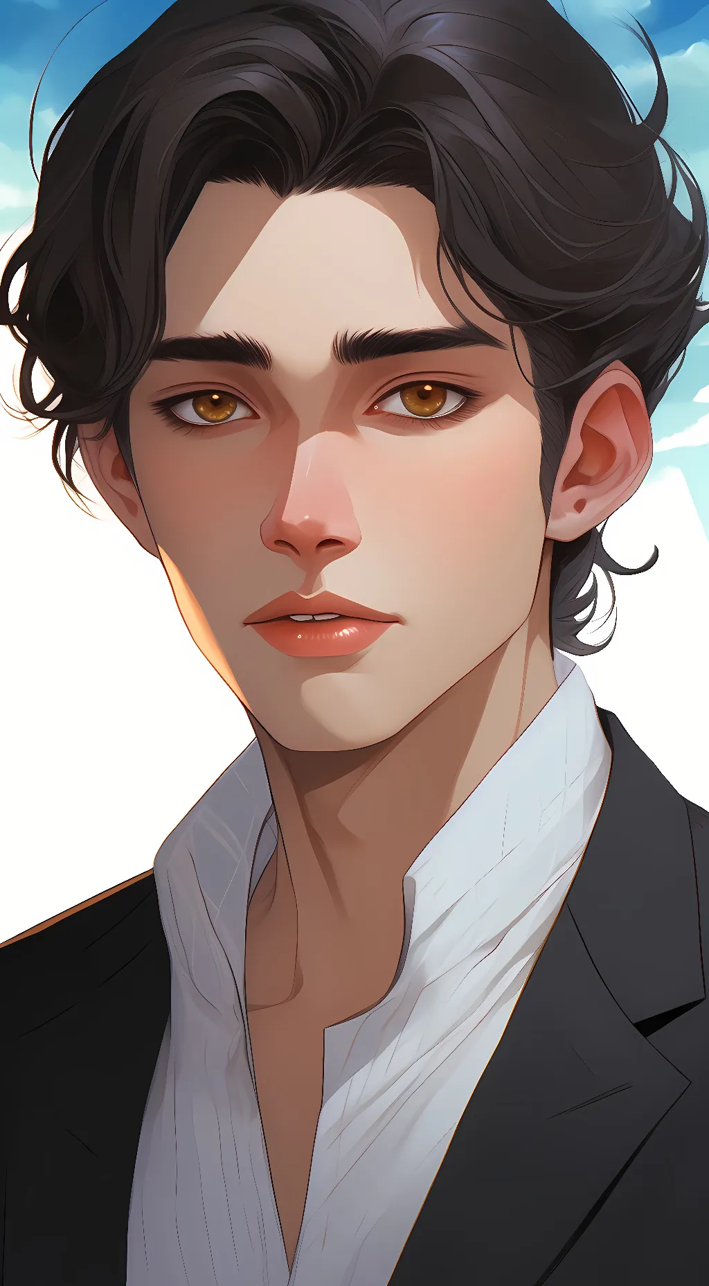 ai character: asher background