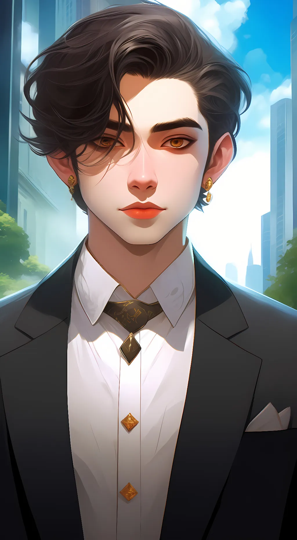 ai character: Jake (ur bf) background