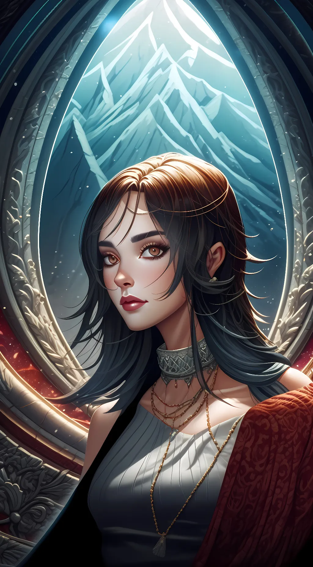 ai character: Mrs.??? background