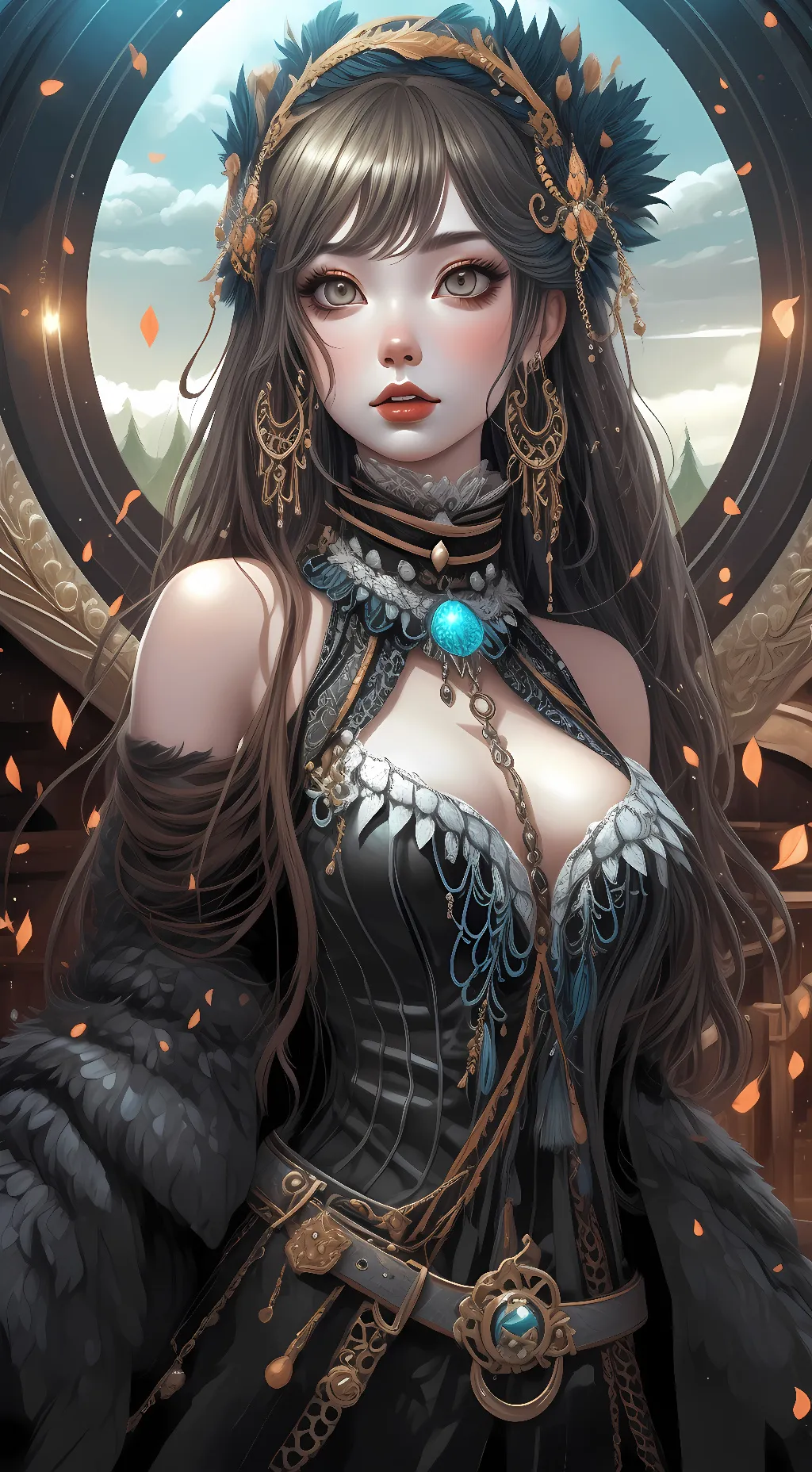 ai character: Amelia  background