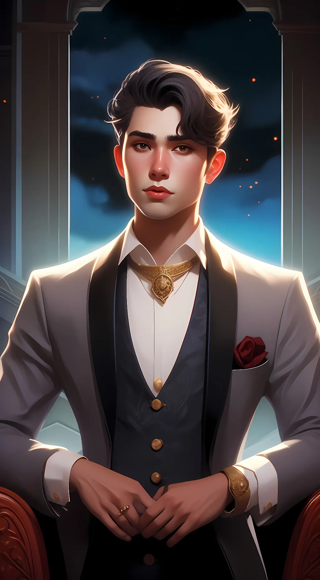 ai character: jayden maifa boss background