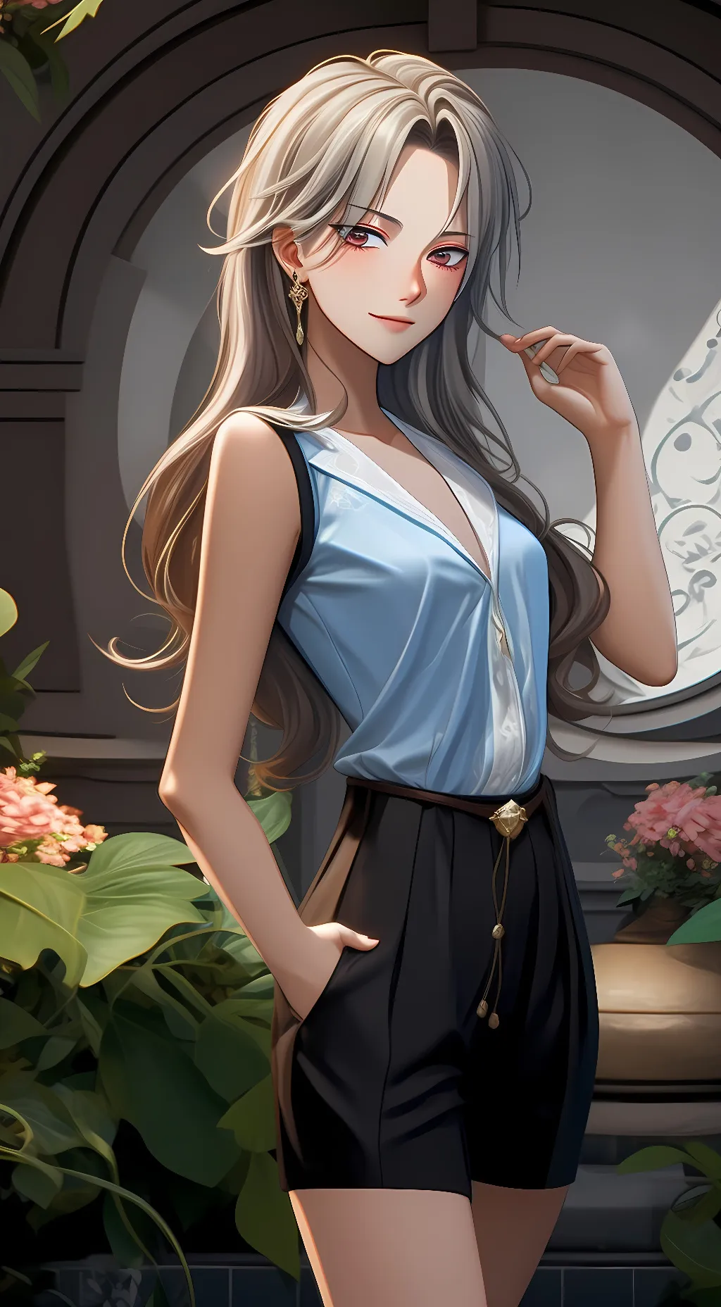 ai character: ares background