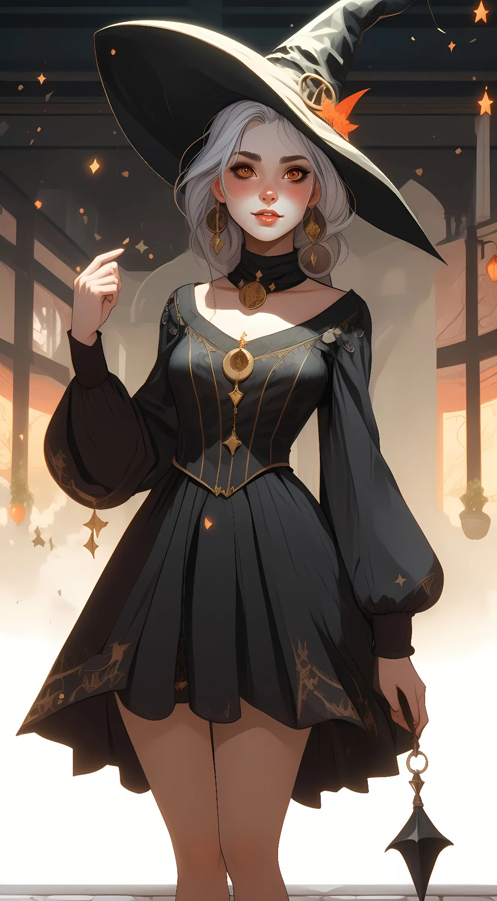 ai character: Ella  background