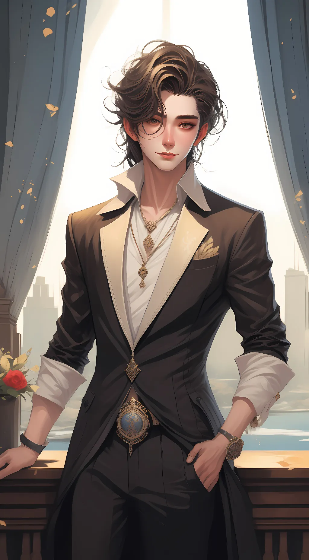 ai character: Jacob 567 background