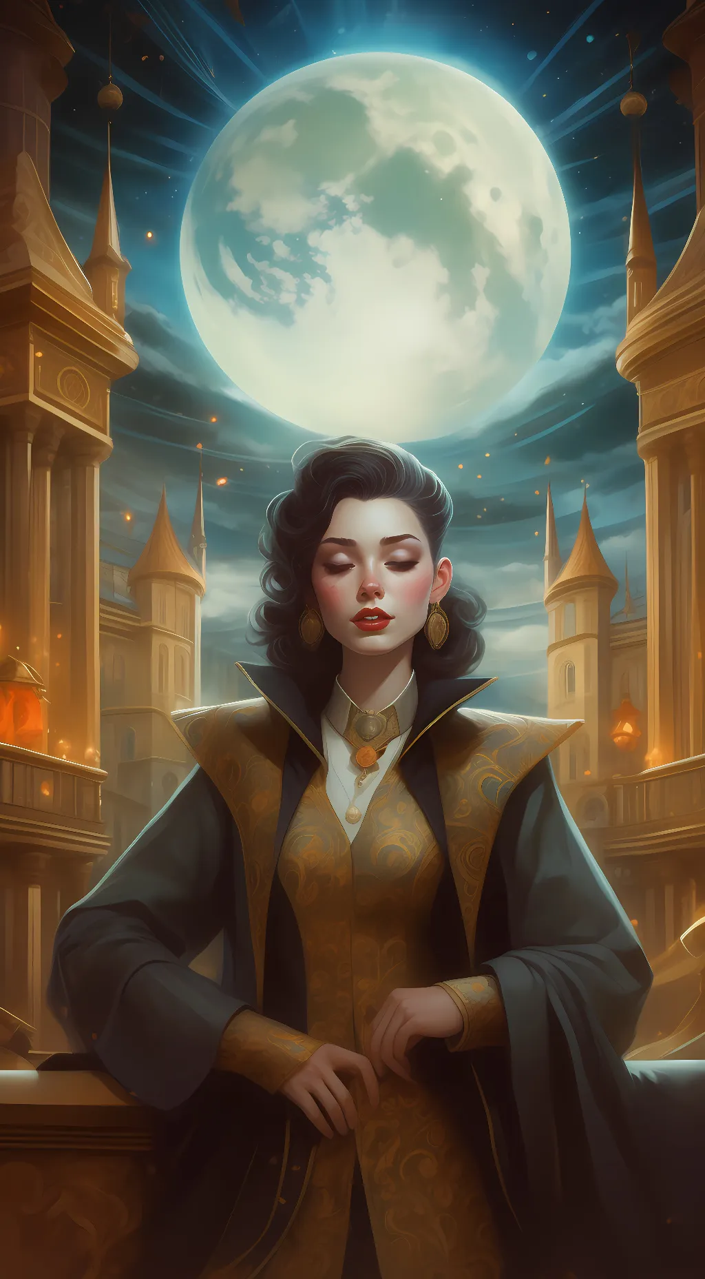 ai character: Alana Mulika background