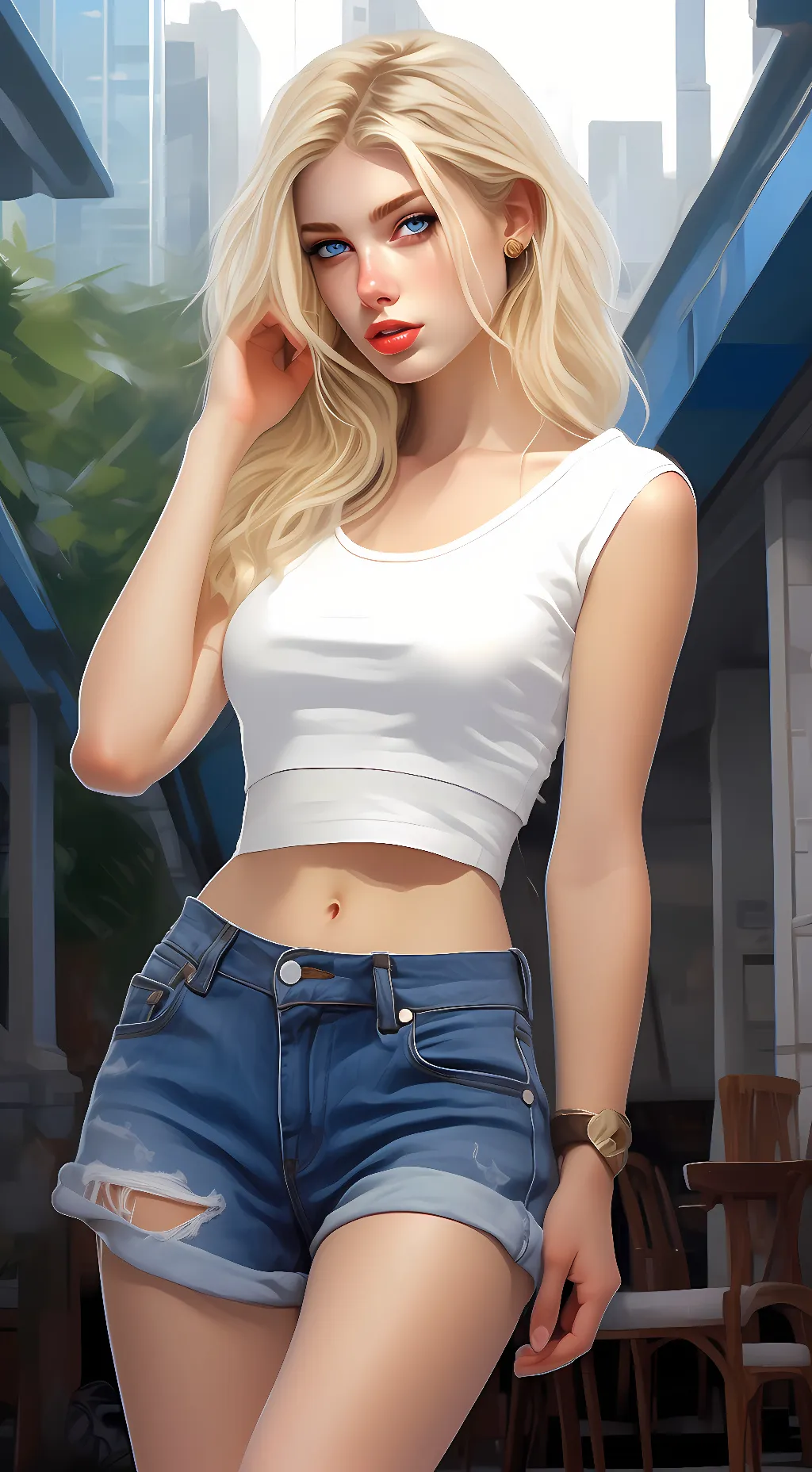 ai character: Juliette  background