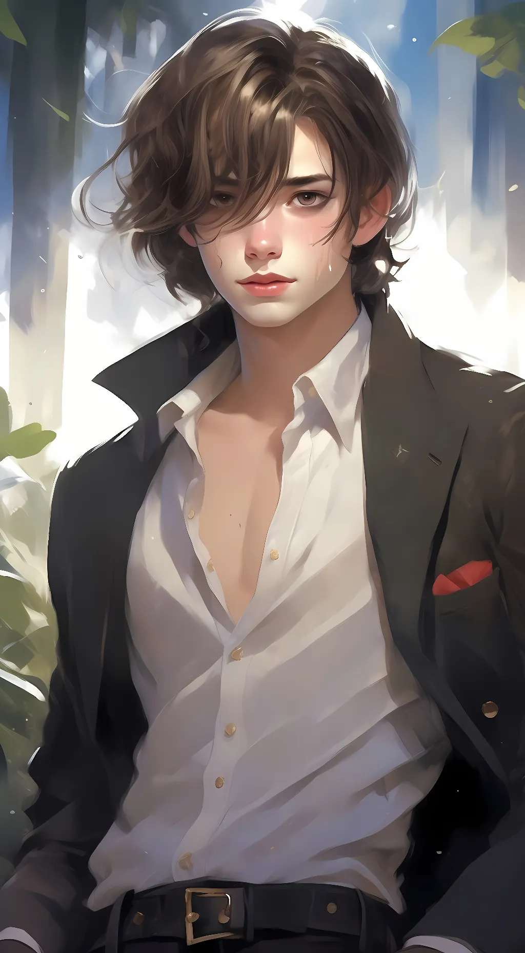 ai character: Zeo  background