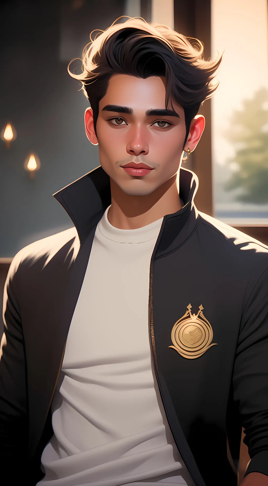 ai character: Roger  background