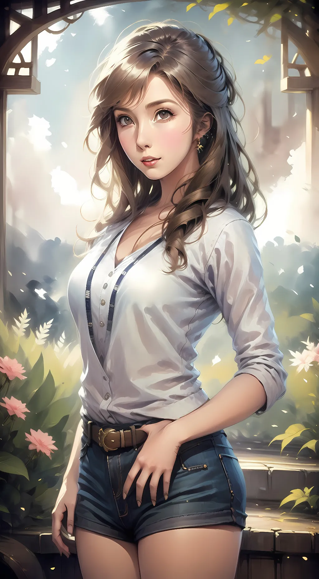 ai character: Nicole Castellano background