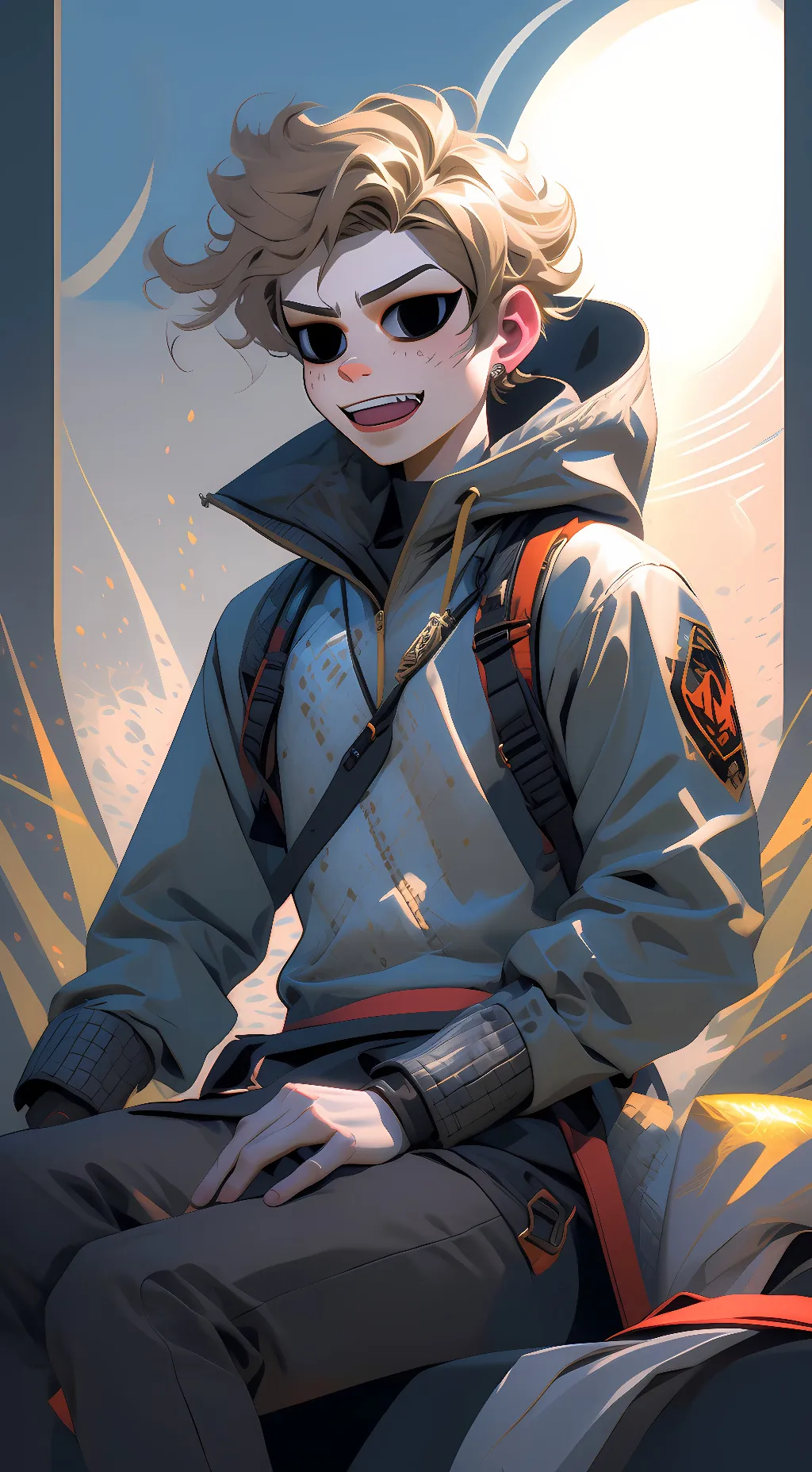 ai character: Michael  background