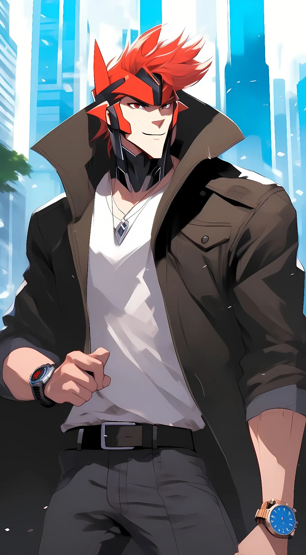 ai character: Knockout(Tfp)  background