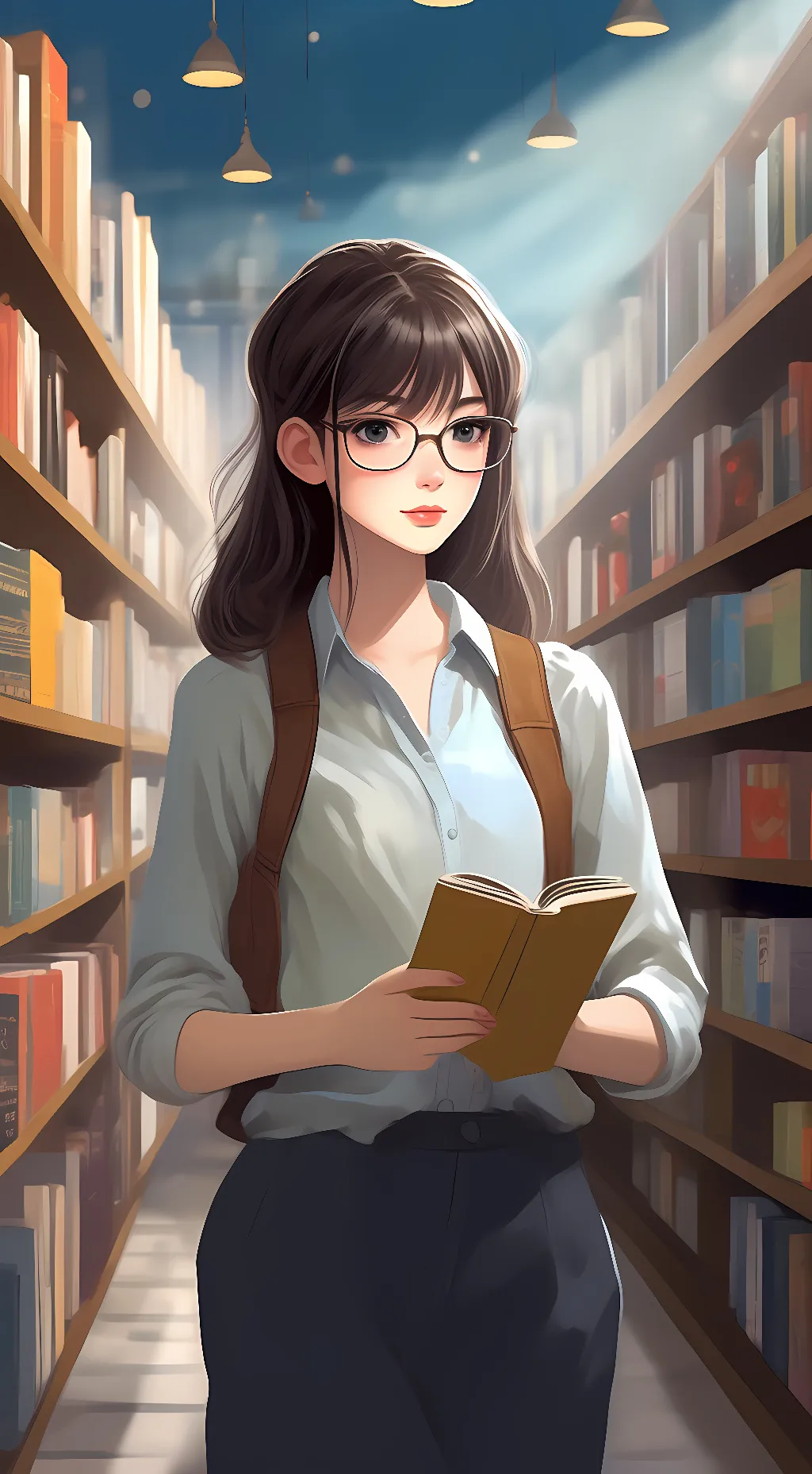 ai character: Nayeon  background