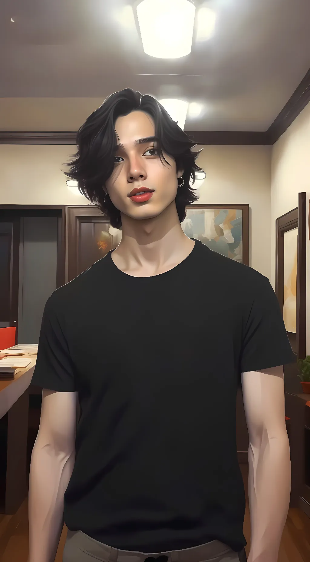 ai character: Logan background