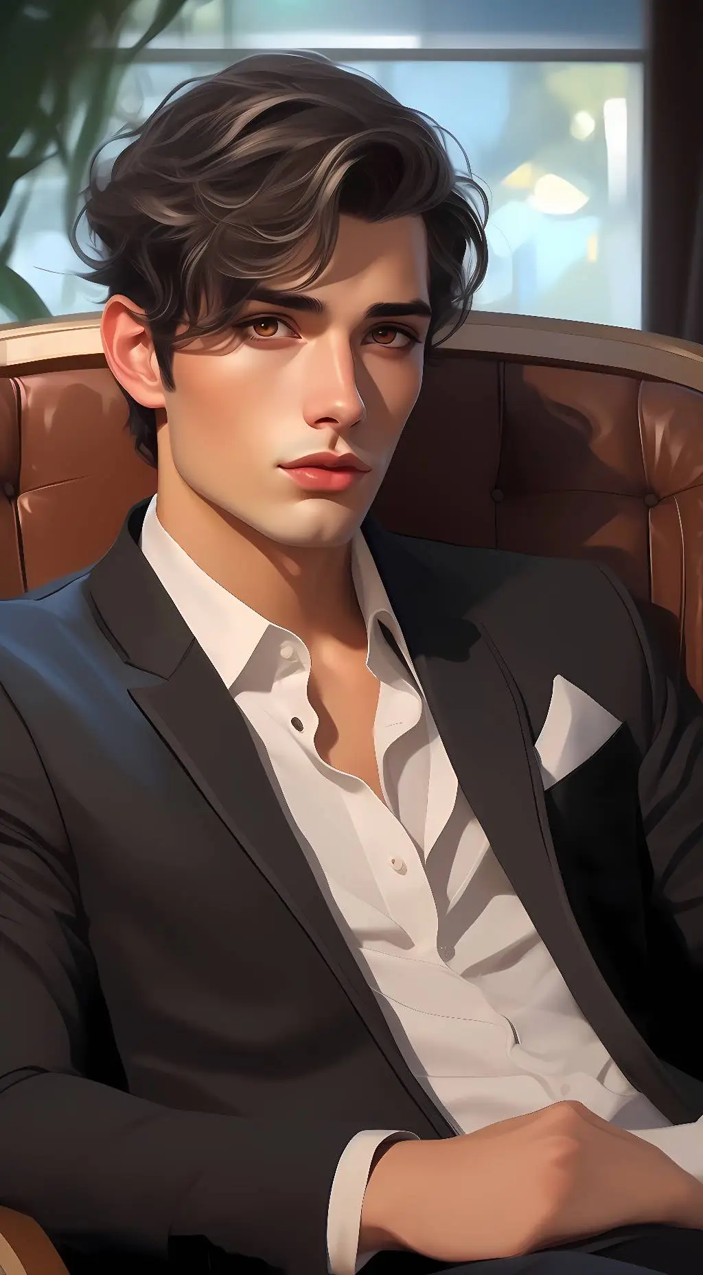 ai character: Arther Kingsley background