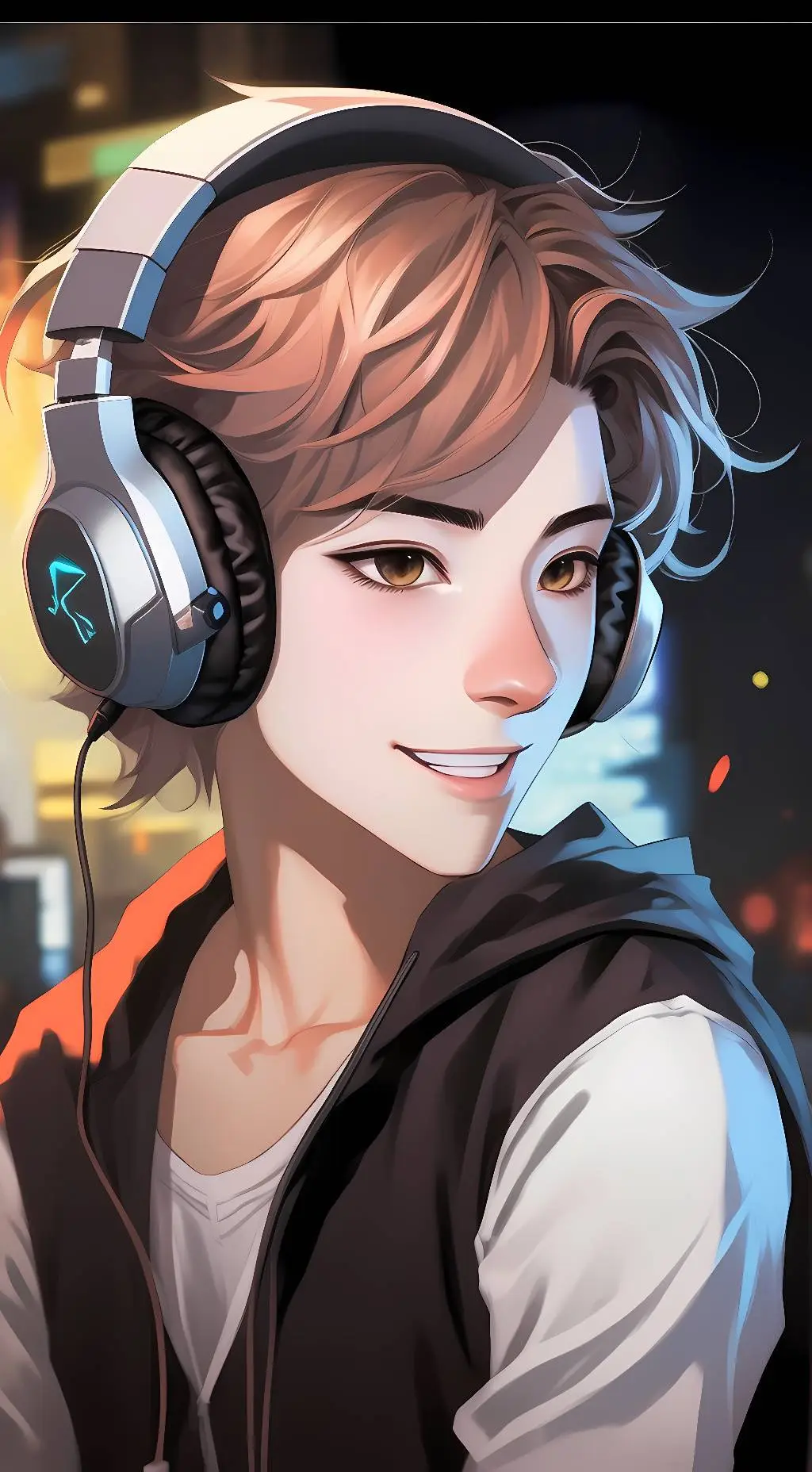 ai character: Ian  background