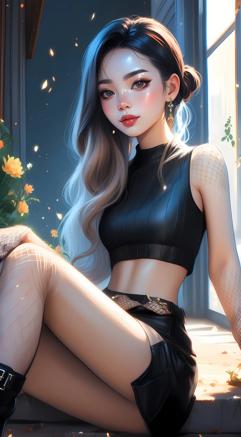 ai character: Sarah  background